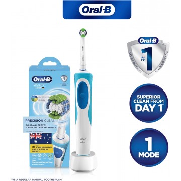 Oral-B VITALITY PLUS PRECISION CLEAN 充電電動牙刷 (護齦清潔) \\3種不同長度刷毛有效深層清潔牙齒牙縫間與牙齒表面的牙菌膜//